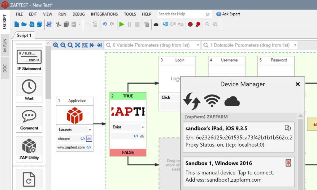 Zaptest, das beste Werkzeug zur Automatisierung funktionaler Tests