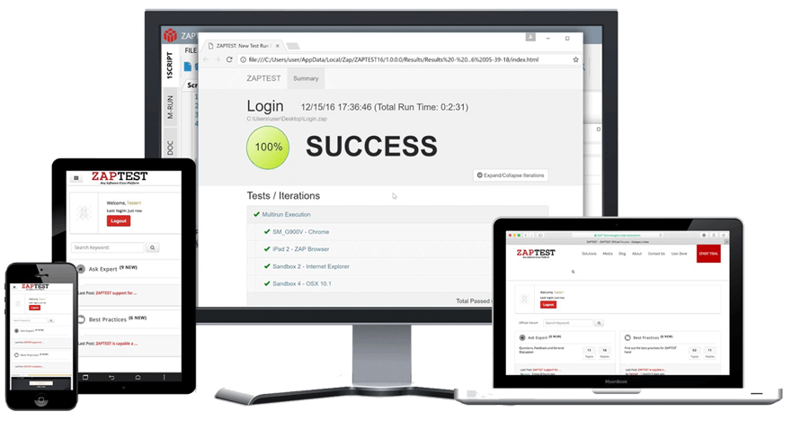 Agile DevOps Test Automation: Explaining the ZAPTEST mockup-based automation approach